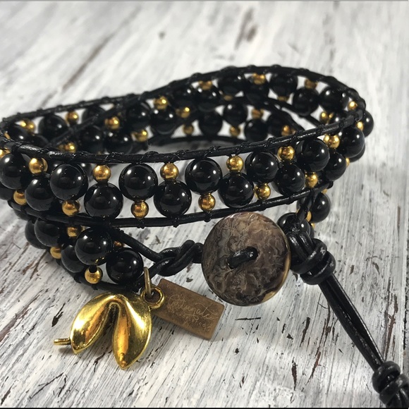 Gemstone Wrap Bracelet - Picture 2 of 3